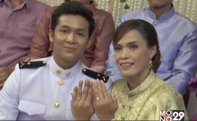 “กิ๊ฟ” ควงแฟนหนุ่มนักวอลเลย์บอลแต่งงาน