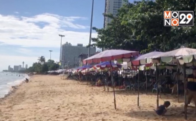 เตรียมถมทรายเสริมชายหาดจอมเทียน