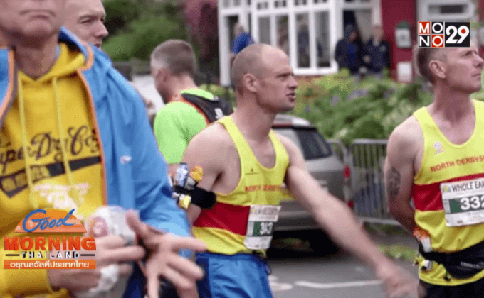 คนกับม้าวิ่งแข่งกันข้ามประเทศ