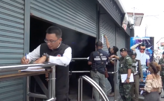 สั่งปิดสถานบันเทิงหัวหิน หลังฝ่าฝืนกฎหมาย คสช.