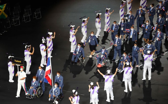 “พงศกร-สุบิน” นำทัพนักกีฬาไทยร่วมพิธีเปิดพาราลิมปิก 2020