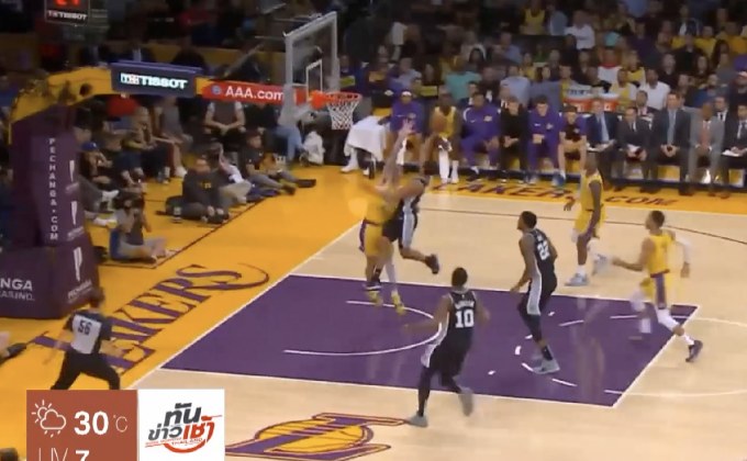 “เลเกอร์ส” ยังไร้ชัยต่อเวลาพ่ายสเปอร์สคาบ้าน