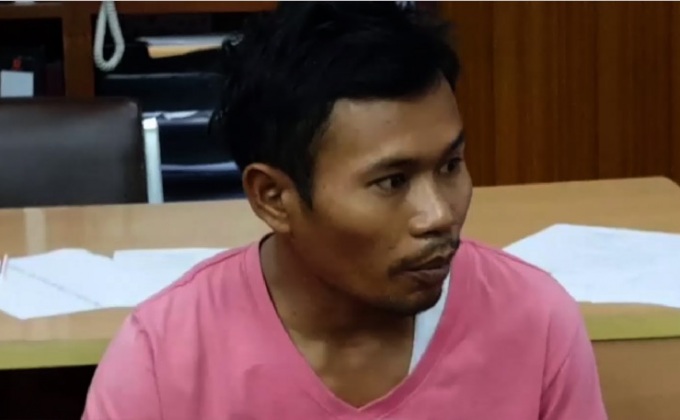 จับแล้วอดีตเขยแสบย่องสาดน้ำมันบ้านแม่ยาย