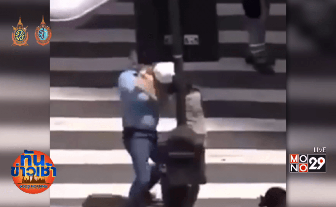 คลิปหัวขโมยอาละวาดที่บราซิล