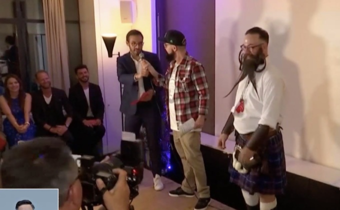 ฝรั่งเศสประกวด “หนวดเครางาม”