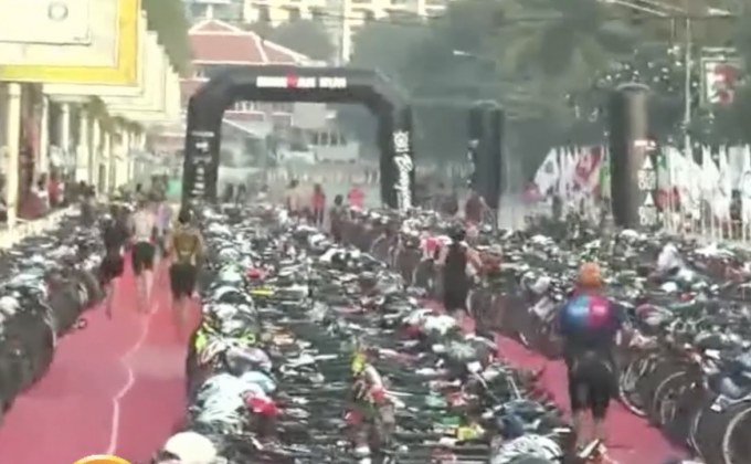 ชลบุรีจัดไตรกีฬา “IRONMAN 70.3 Bangsaen 2019”