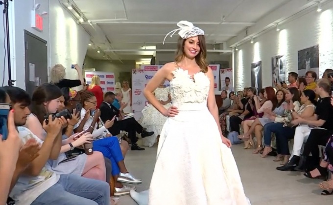 แฟชั่นชุดเจ้าสาวจาก “กระดาษชำระ”