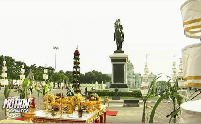 ผู้แทนพระบรมฯบวงสรวง ร.5 ขอ Bike For Mom ลุล่วง