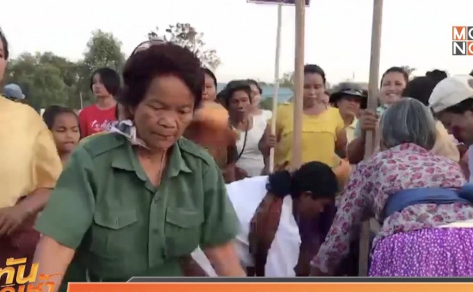 สีสันแข่งตำข้าวลีลา”ประเพณีสู่ขวัญข้าว“ จ.สุรินทร์