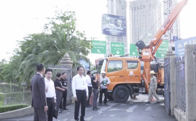 กฟน. รื้อถอนเสาไฟฟ้าถนนพหลโยธิน  เดินหน้าสู่ “มหานครไร้สาย ถอนเสาไฟให้เมืองสวย Smart Metro”