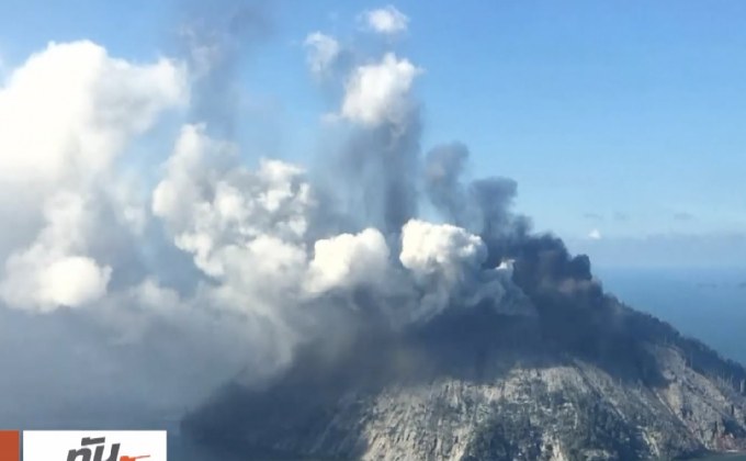 ภูเขาไฟมายอนในฟิลิปปินส์ ปะทุ