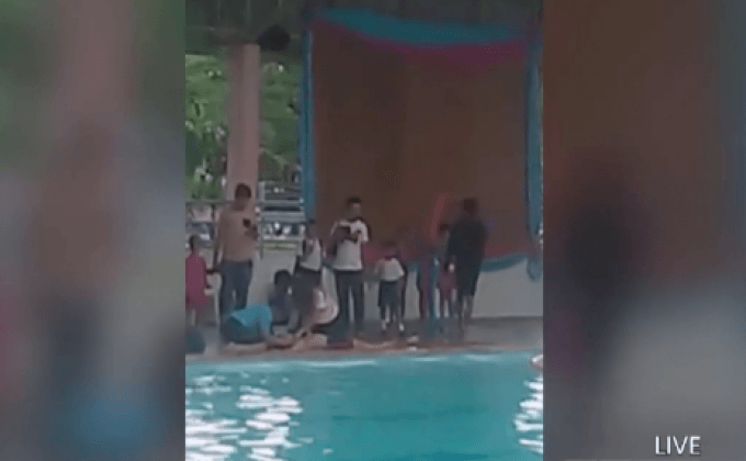 เด็กชายจมสระน้ำโรงเรียนดัง จ.ศรีสะเกษ