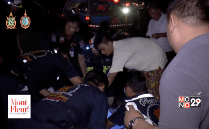 รถกระบะชนกันเสียชีวิต 1 รายที่ จ.บุรีรัมย์