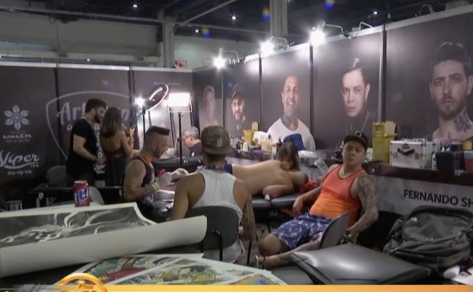 บราซิลจัดเทศกาลรอยสัก ช่วยเหลือผู้ป่วยมะเร็ง