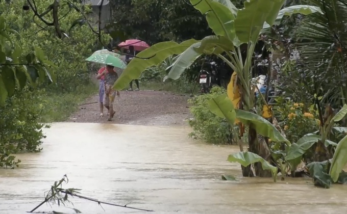 “ตรัง-ยะลา”อ่วมฝนตกหนักและน้ำป่าไหลหลาก
