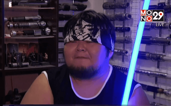 แฟนสตาร์วอร์สไต้หวันทำดาบเรืองแสง