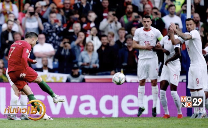 ผลการแข่งขันฟุตบอลยูฟ่า เนชั่นส์ลีก 06-06-62