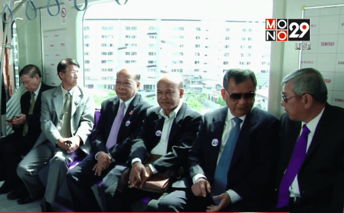 เปิดบริการรถไฟฟ้าสายสีม่วง 6 ส.ค.นี้