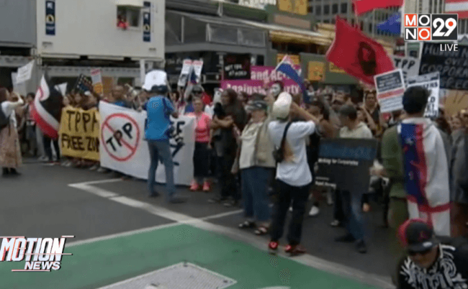 ลงนามข้อตกลง TPP ในนิวซีแลนด์