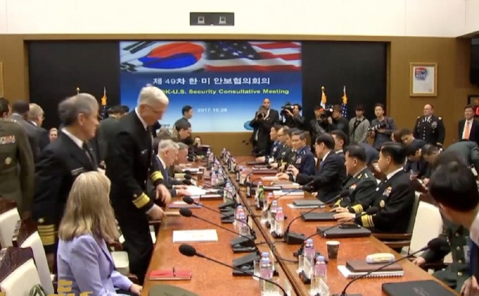 รมต.กลาโหมสหรัฐฯ หารือด้านความมั่นคงกับเกาหลีใต้