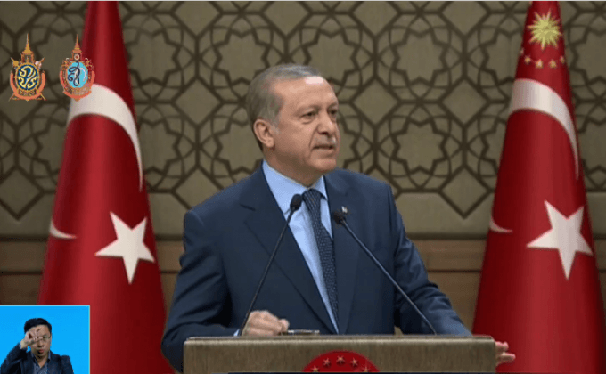 ปธน.ตุรกีอาจขยายเวลาภาวะฉุกเฉิน