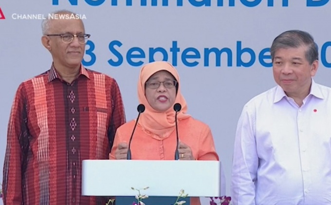 ประธานาธิบดีหญิงคนแรกของสิงคโปร์