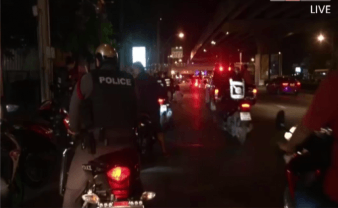 จับวัยรุ่นแข่งรถบนถนนสาธารณะย่านคลองเตย