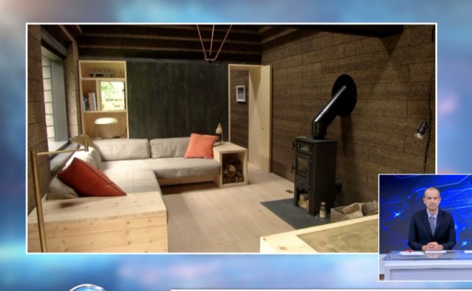 บ้านสุดสร้างสรรค์ ทั้งหลังทำจากไม้ก๊อก