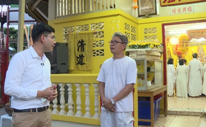 ร่วมอิ่มบุญกับเทศกาลกินเจ ศาลเจ้าพ่อกวนอู ตลาดพลู ธนบุรี