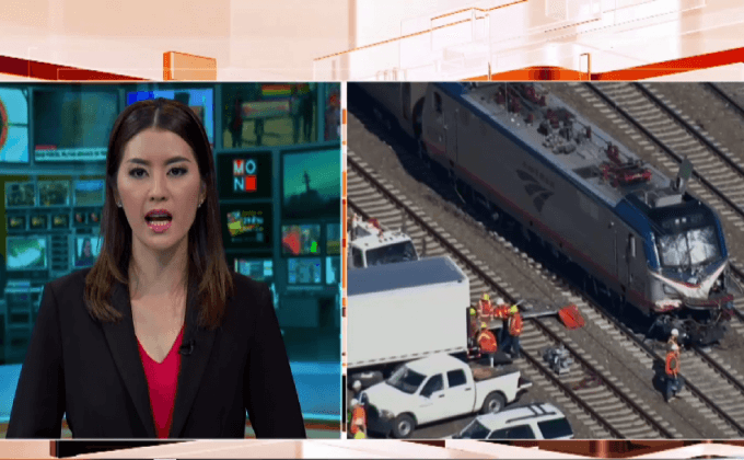 รถไฟตกรางในสหรัฐฯ