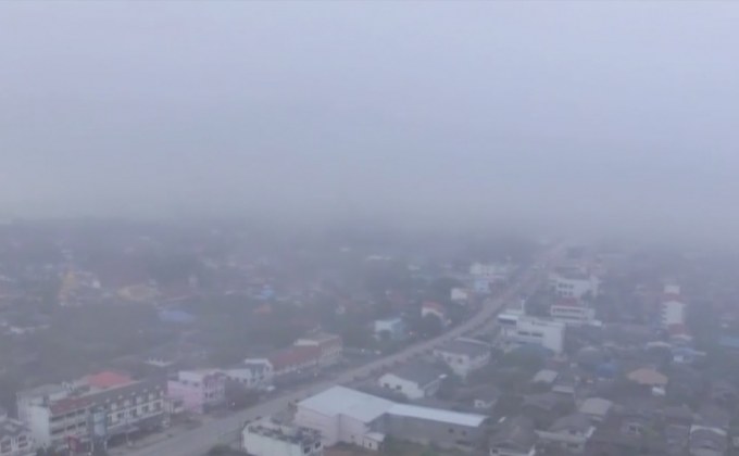 ชาวพะเยารับลมหนาวยามเช้า