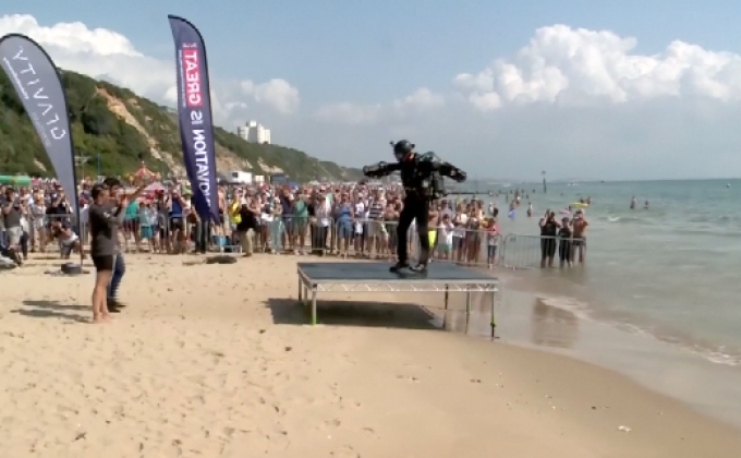 ทดสอบชุดบินได้ในอังกฤษ