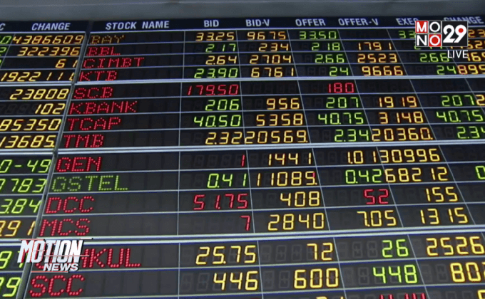 หุ้นไทยเปิดเพิ่มขึ้น 18.46 จุด