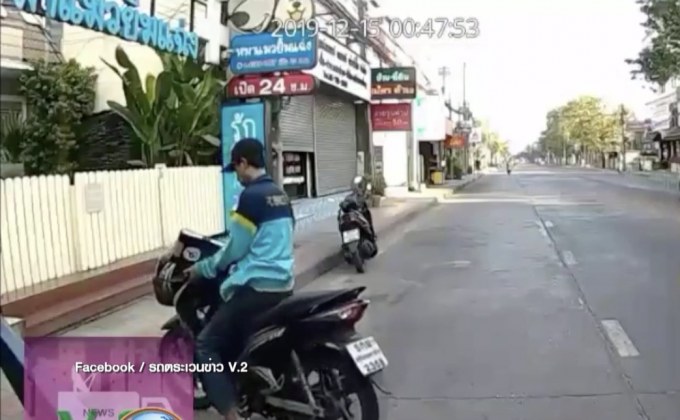 เสียบกุญแจไว้ คนร้ายขี่ไปหน้าตาเฉย