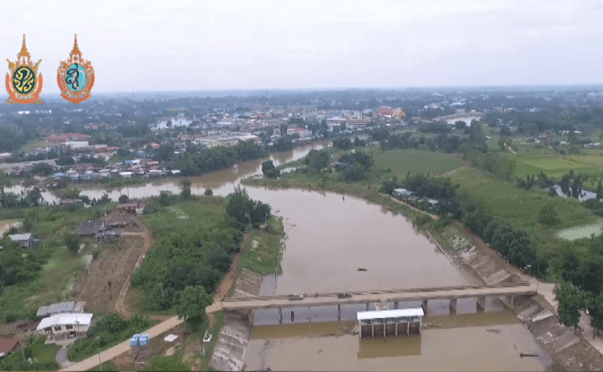 จ.พิษณุโลกน้ำล้นทางระบายน้ำฉุกเฉิน 25 ซม.