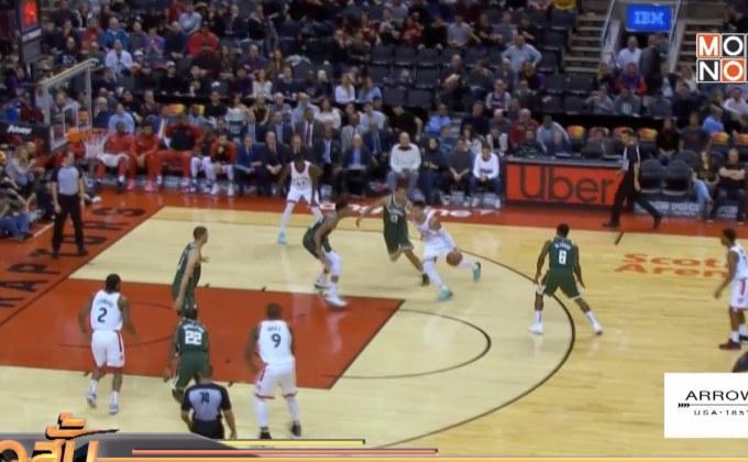 “บัคส์” บุกล้มไดโนเสาร์ถึงรัง ศึกยัดห่วง NBA