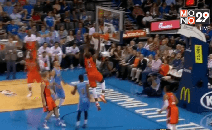 โอเคซียังไร้พ่าย “ดูแรนท์” นำทีมเคี้ยวนักเก็ตส์