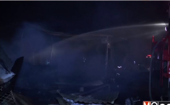 ไฟไหม้ตลาดเช้า จ.มหาสารคาม เสียหาย 7 คูหา