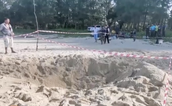 ตั้งรางวัลนำจับคนขโมยไข่เต่ามะเฟือง