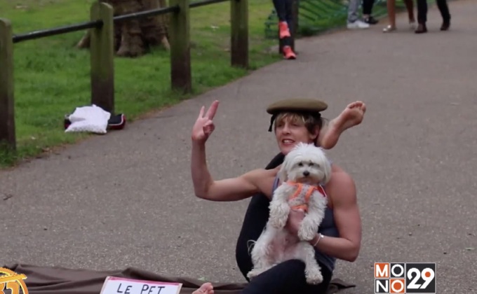 กลุ่มสัตว์เลี้ยงต่อต้าน “มารีน เลอแปน”