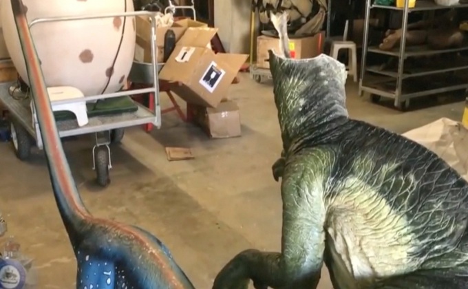 ตำรวจออสซี่ตามล่าคนตัดหัวไดโนเสาร์