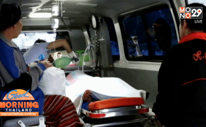 เร่งช่วยเหลือเด็กอายุ 11 ปี ถูกไฟไหม้