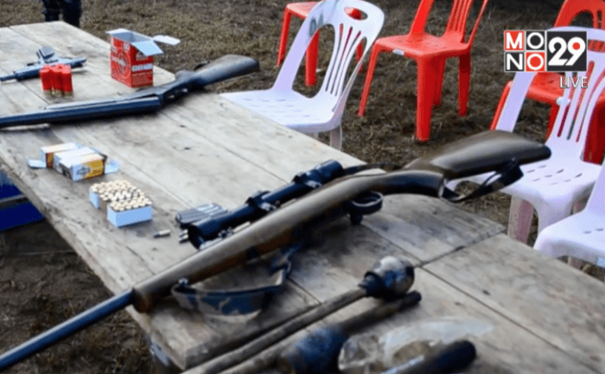 ตรวจค้นเป้าหมายยาเสพติดชายแดน