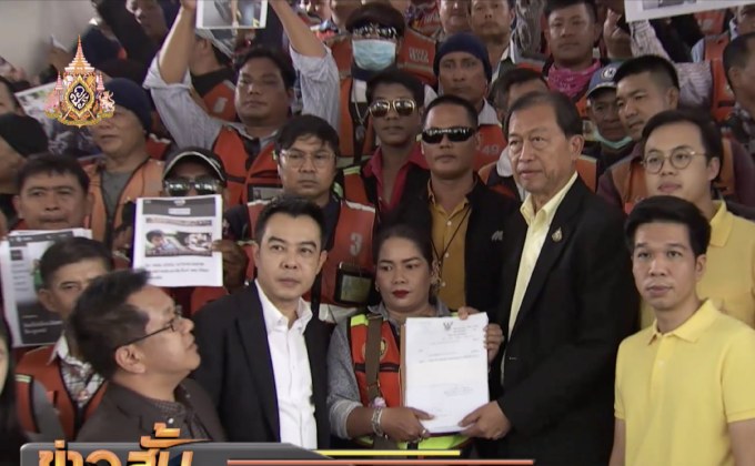 วินมอเตอร์ไซค์ร้อง “เพื่อไทย” ค้านแกร็บไบค์ ถูกกฎหมาย