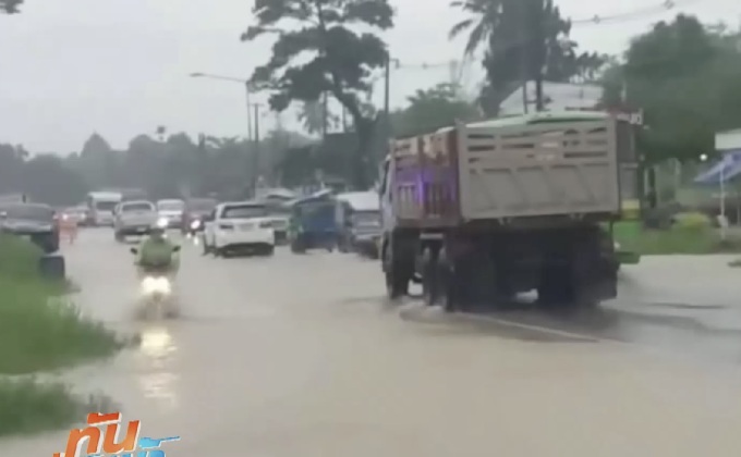 พายุถล่มและน้ำท่วมหลายพื้นที่ภาคใต้