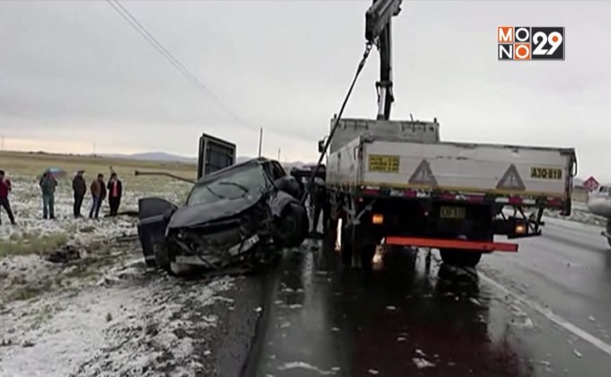 อุบัติเหตุรถยนต์คร่าชีวิตนักฟุตบอลเปรู
