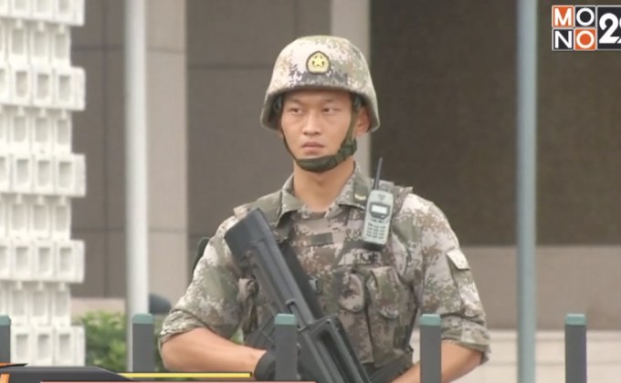 จีนส่งทหารชุดใหม่ประจำฮ่องกง
