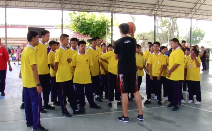 กิจกรรม “โมโนบาสเกตบอลดรีม” ที่โรงเรียนไทรน้อย