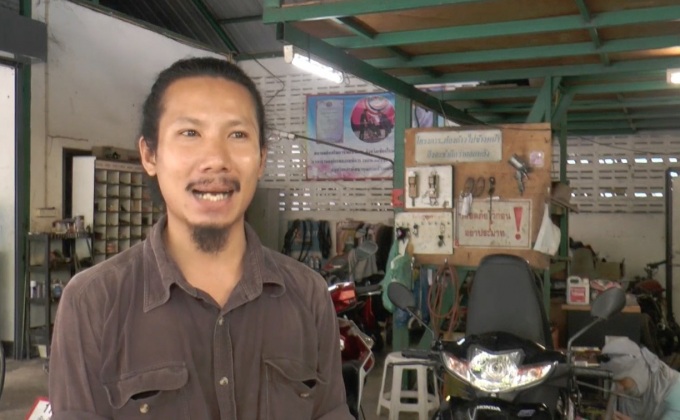 ช่างหนุ่มไอเดียเจ๋ง ดัดแปลงรถผู้พิการส่งขายต่างประเทศ