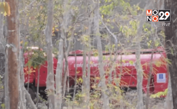 ไฟป่าเขาฝาระมีลุกลามไปยังพื้นที่อื่น